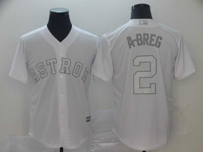 Astros 2 Alex Bregman A Breg White 2019 Players' Weekend Player Jersey,We sell and wholesale Astros 2 Alex Bregman A Breg White 2019 Players' Weekend Player Jersey on line form chian!